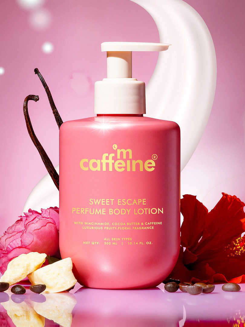 Makeup-accessories-Beauty products MCaffeine Sweet Escape Perfume Body Lotion- 300 ml